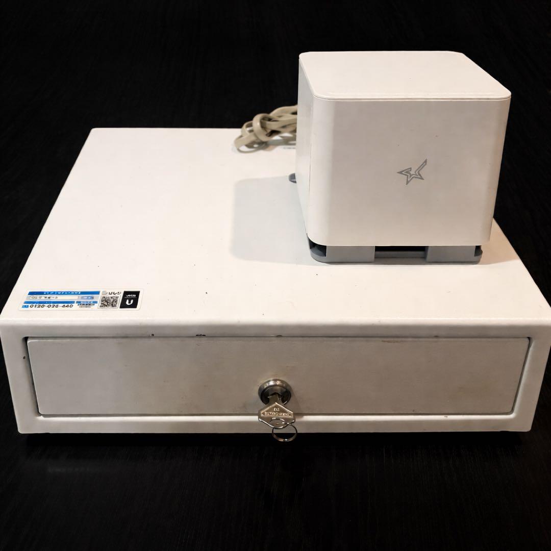 ◆中古 mC‑Print3 レシートプリンター&ドロワーセット❗️スター精密