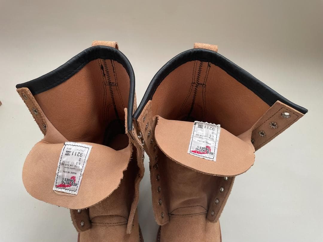 カ*ル様 RED WING (レッドウィング) 9211 9インチ ロガーブーツ