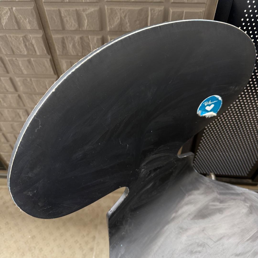 フリッツ・ハンセン　セブンチェア　ブラック　デザインチェア　椅子