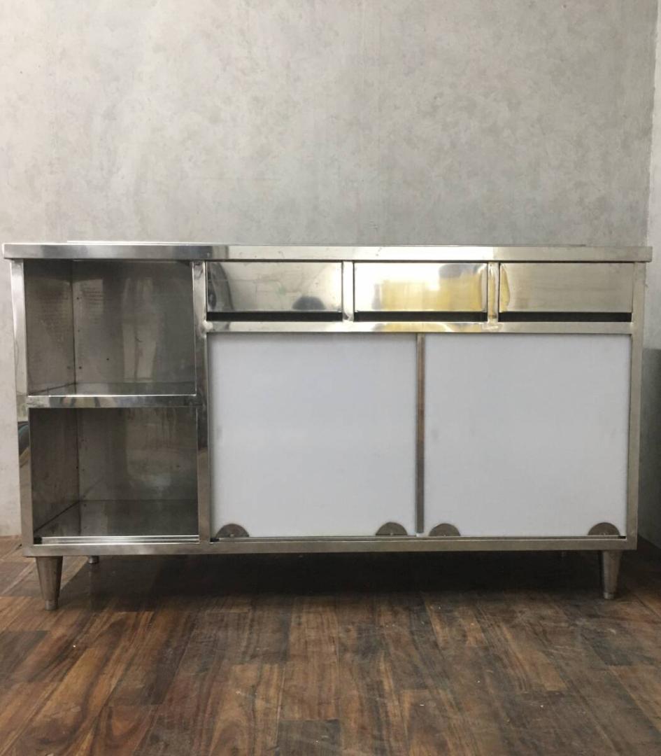 ステンレス 作業台 調理台 W140×H81×D45cm 作業