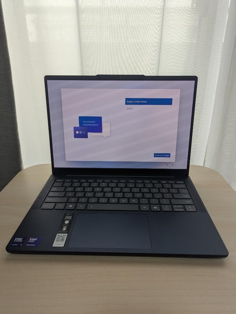 Lenovo IdeaPad slim 5i 14\" OLED US キーボード