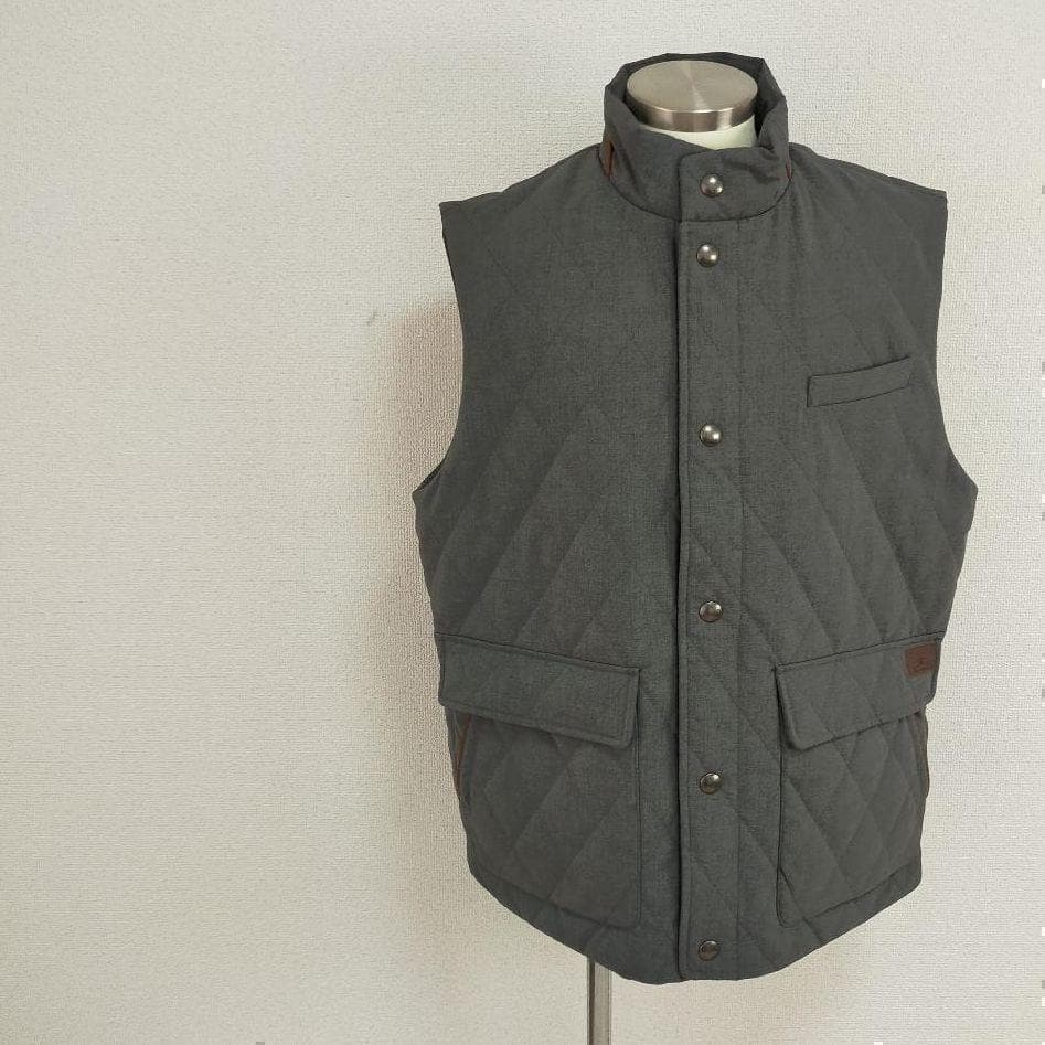 新品タグ付PoloGolf ポロゴルフゴルフウェアキルティングベストメンズL