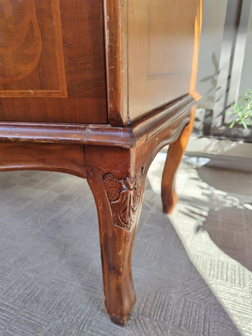 アンティーク　イタリア家具　タロッコ社　ライティングビューロー