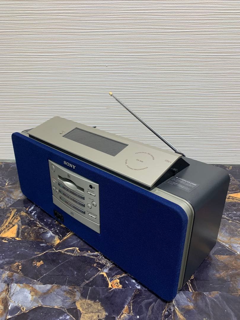 美品SONY ZS-M5長期保管品 メンテ済 動作良好♪名機 高音質CD/MD