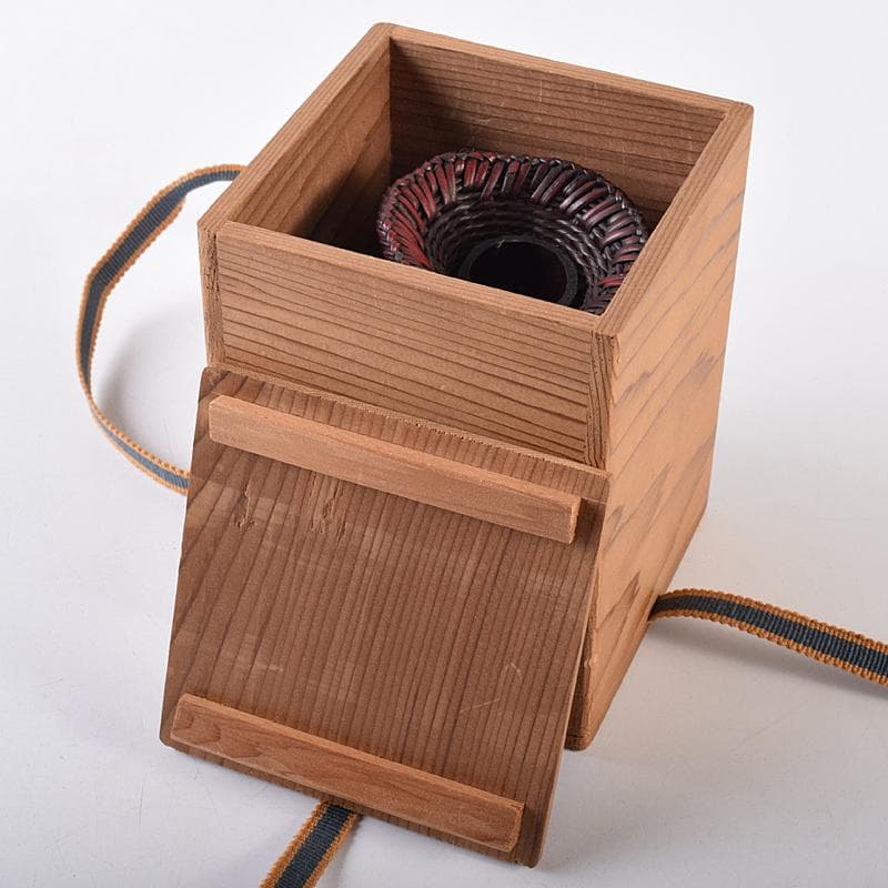 n1967datson　時代藤組　掛花籠　籠花生　時代箱付　D　R8668