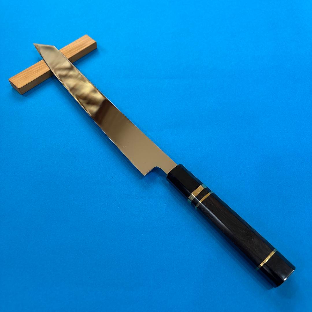 切付け柳刃包丁 v10全鋼 九寸
