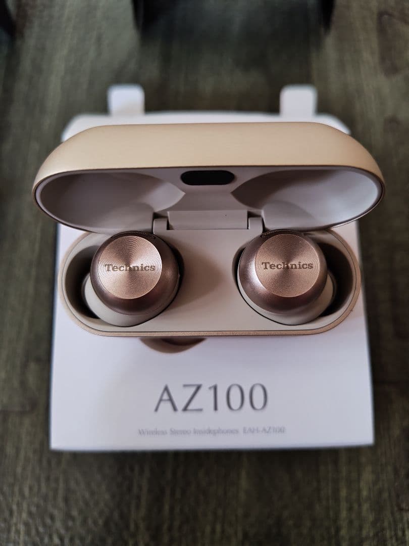 Technics ワイヤレスイヤホン AZ100 シャンパンゴールド
