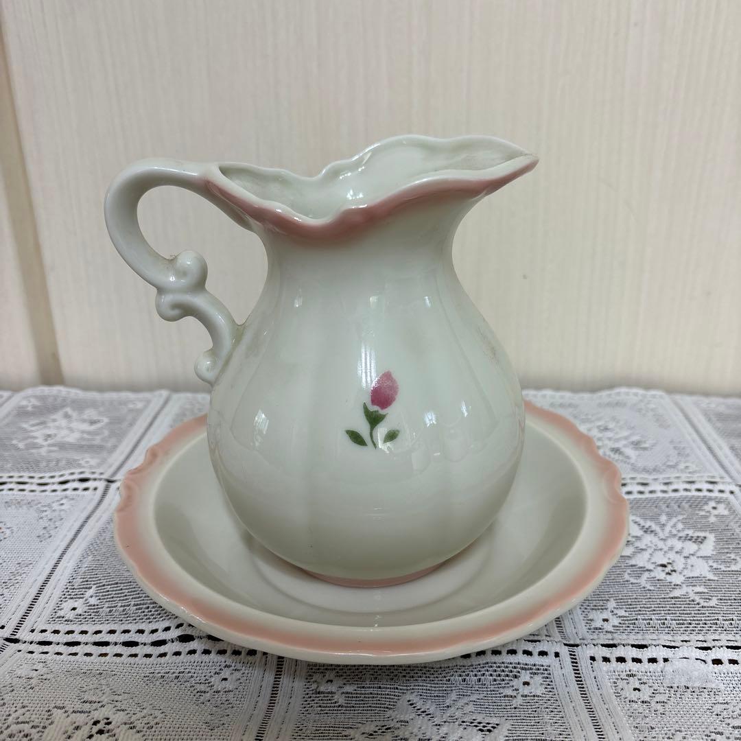 マニーローズ　ジャグ＆ソーサー