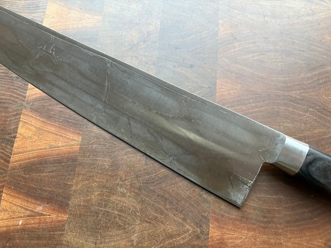 一文字恒光　切付　牛刀　330mm 尺一　包丁　全鋼　洋包丁　本職
