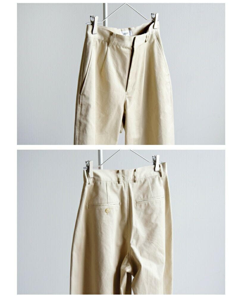 新品★ LOEFF ロエフ コットン チノパンツ　チノパン　ユナイテッドアローズ