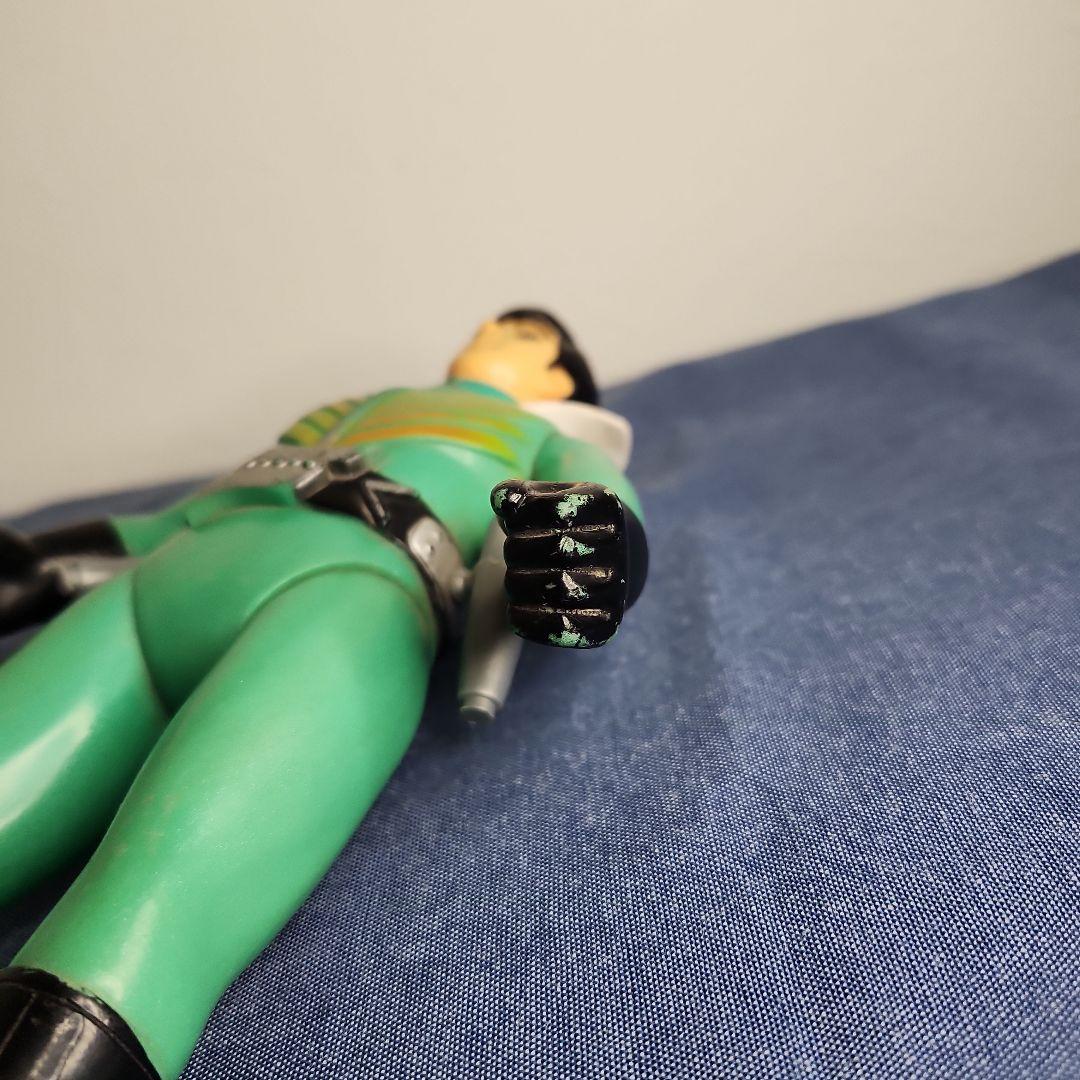 s*3様 ミドリレンジャー　ソフビ　面なし　武器なし　マントなし。レア