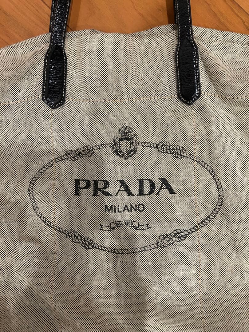 PRADA キャンバスエコバッグ