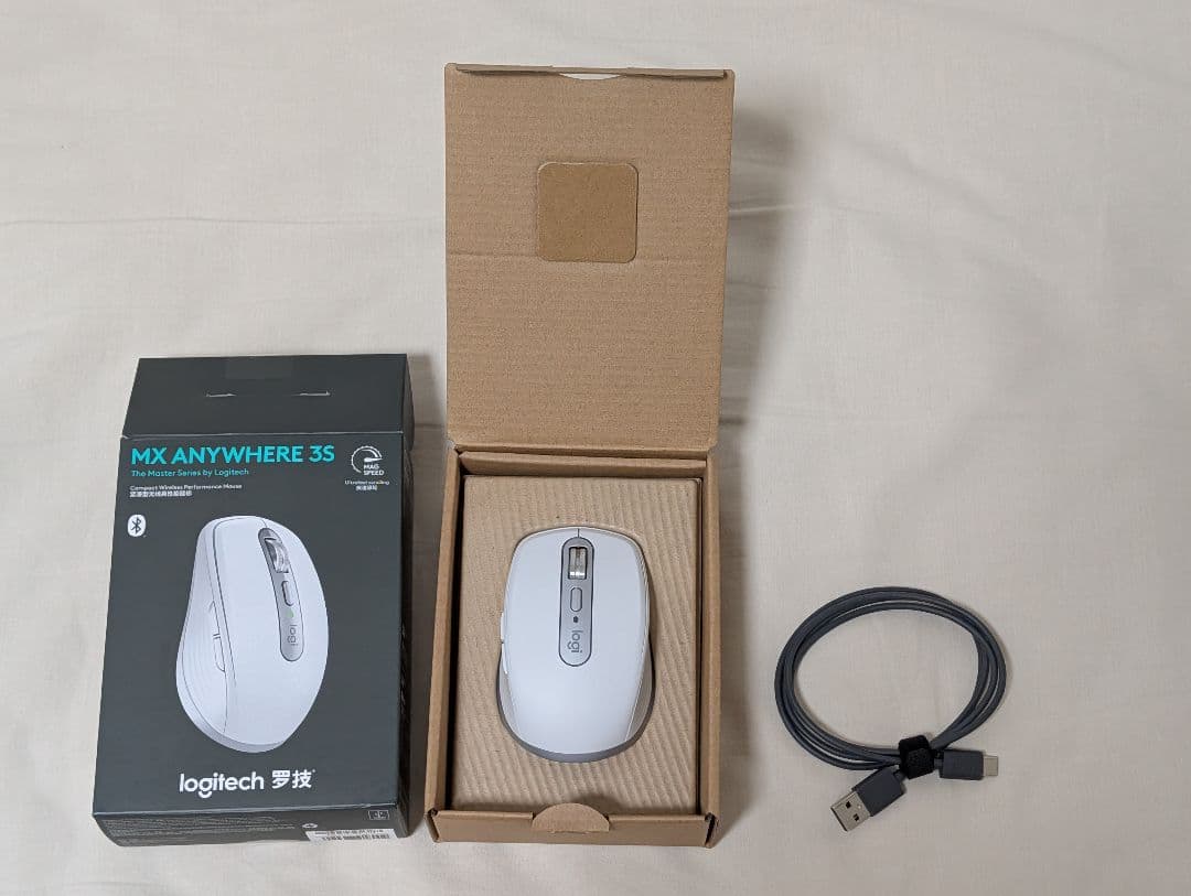 MX ANYWHERE 3S ペールグレー ロジクール