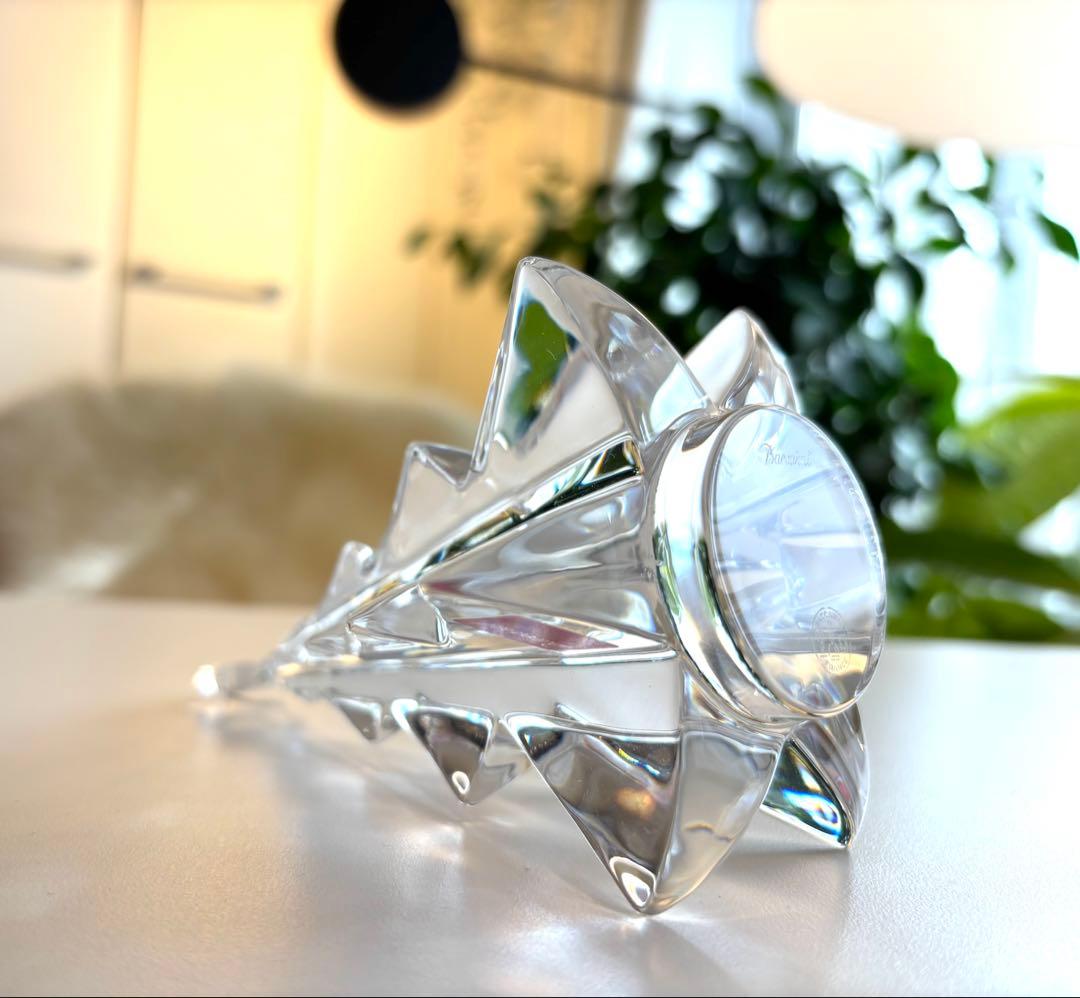 ［美品］Baccarat バカラ　クリスマスツリー