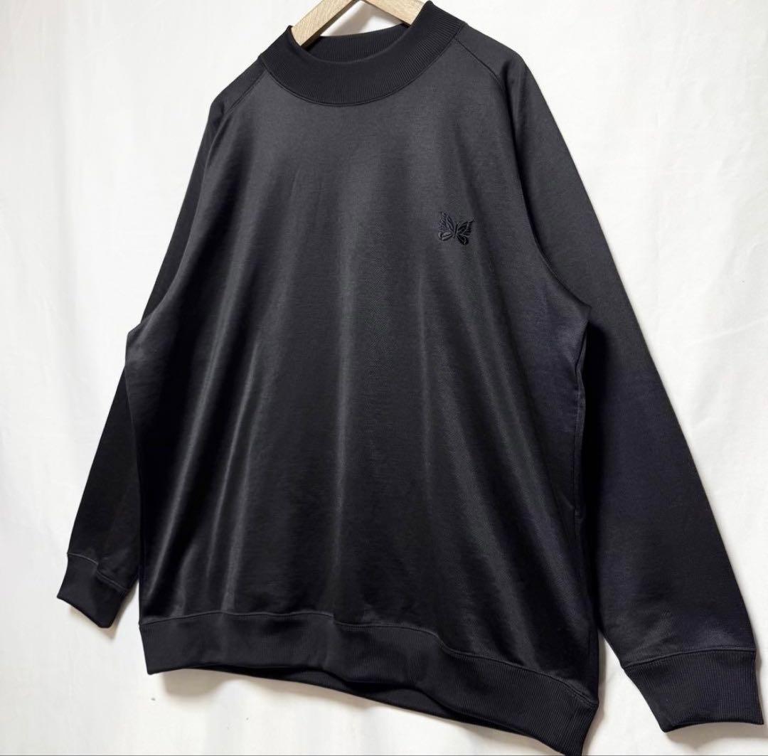 2時間限定値下げ XLサイズ Needles ジャージーモックネックT