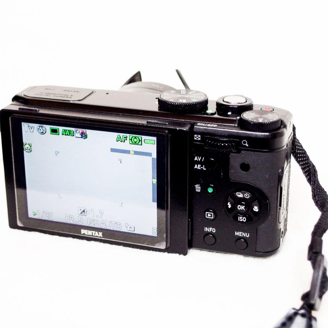美品 ショット数 少ない PENTAX MX-1 ブラック バッテリー2個付き