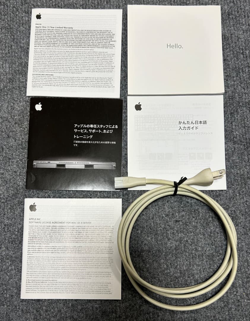 Mac mini Server i7 CTO 純正256Gb SSD & HDD