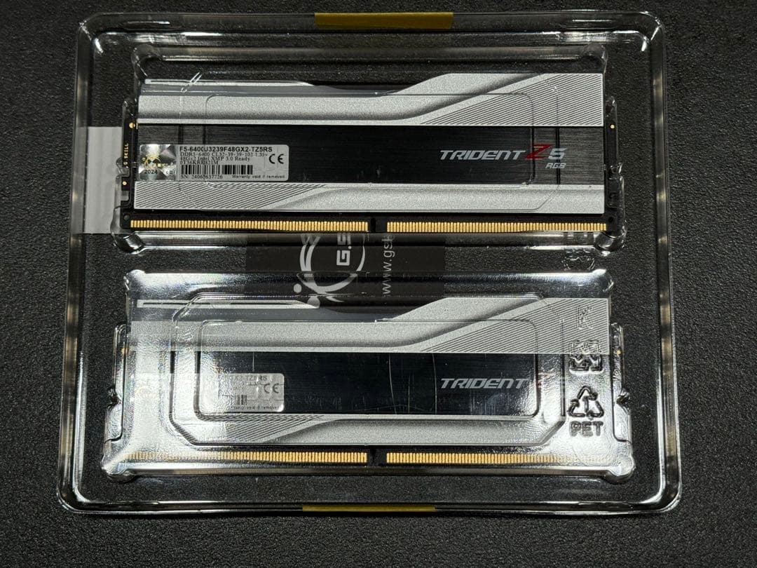 G.Skill メモリ DDR5-6400 96GB（48GB×2枚組）