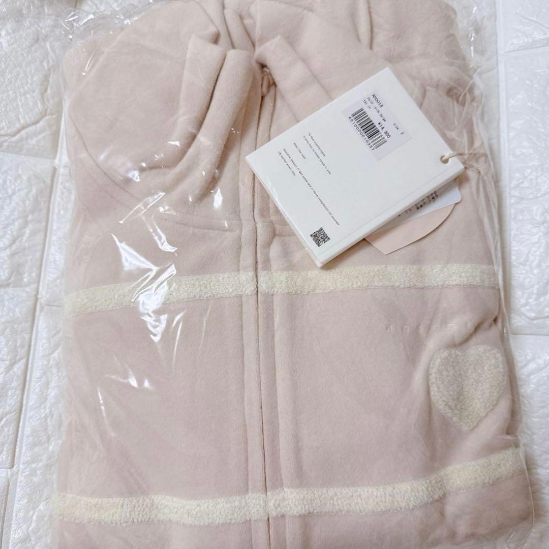 トップス Milky pile heart zip tops