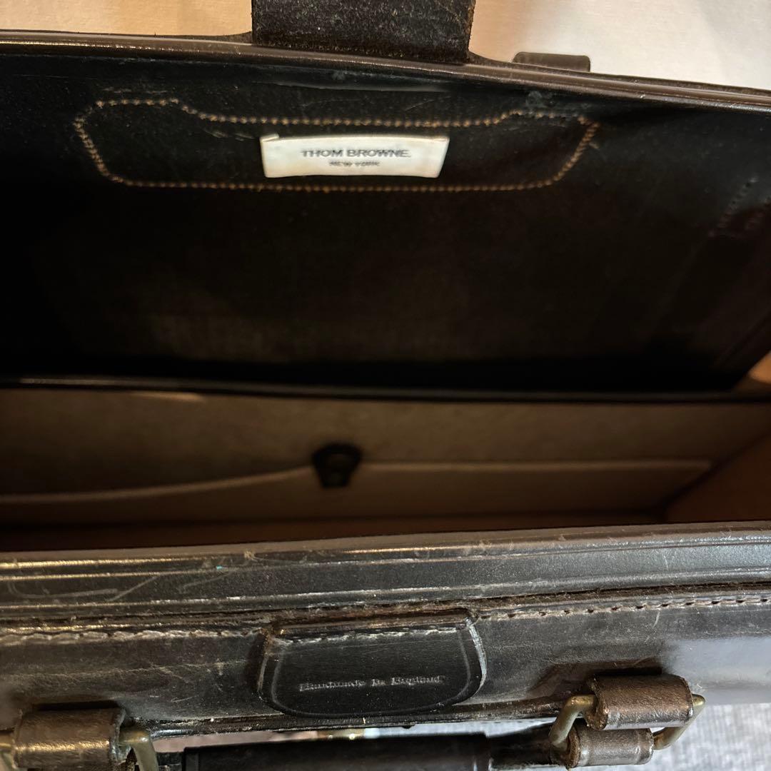 THOM BROWNE. ドクターズバッグ ブライドルレザーサンプル品 レア