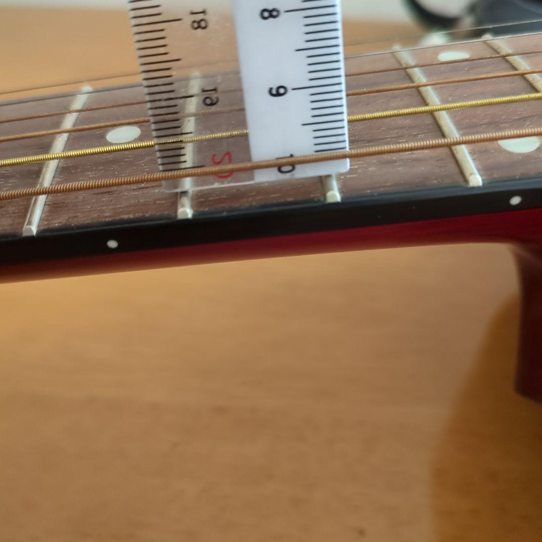 タカミネ　アコースティックギター レッド　保管品