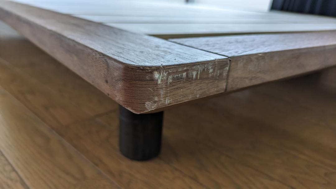 【無印良品】木製ベッドフレーム（セミダブル/すのこタイプ）