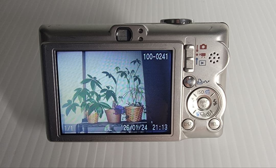 動作品！CanonIXYDigital60