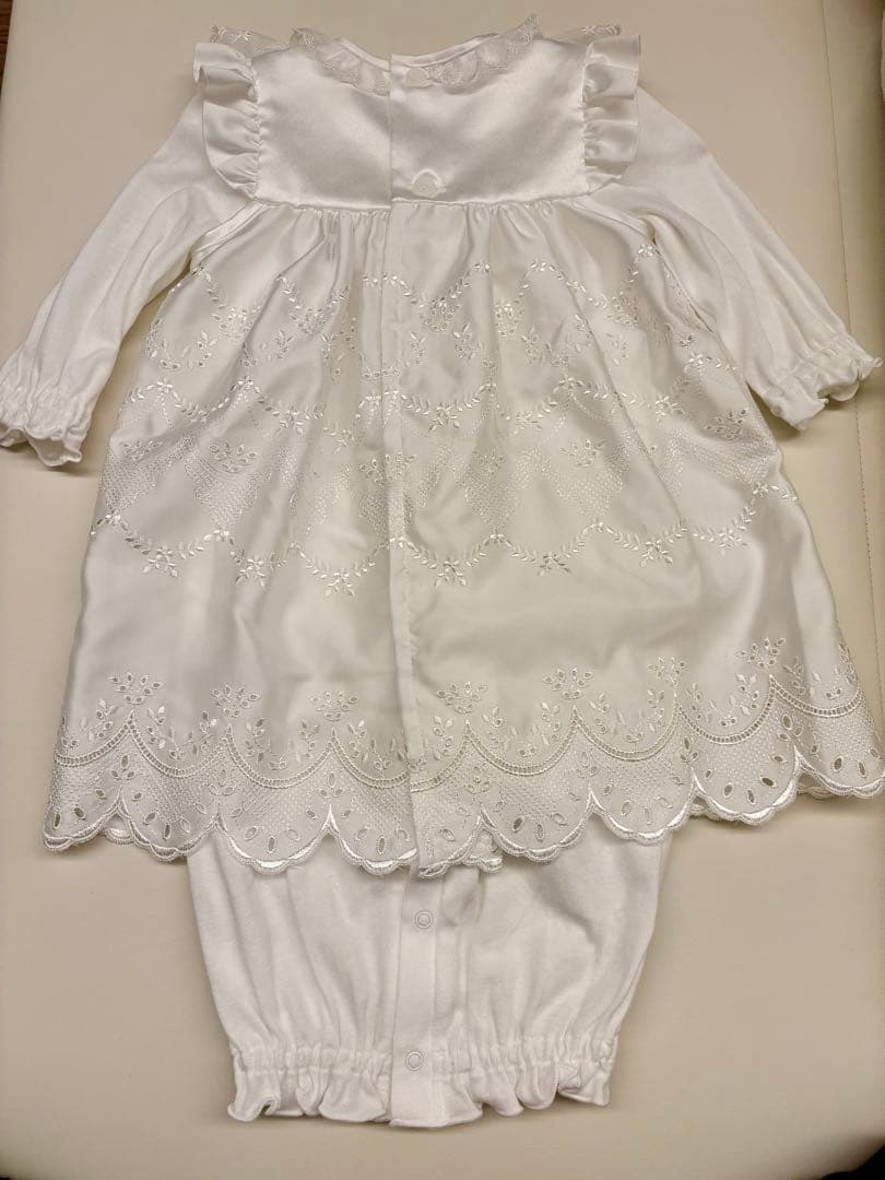 【新品未使用】赤ちゃんの城 ベビードレス セレモニードレス