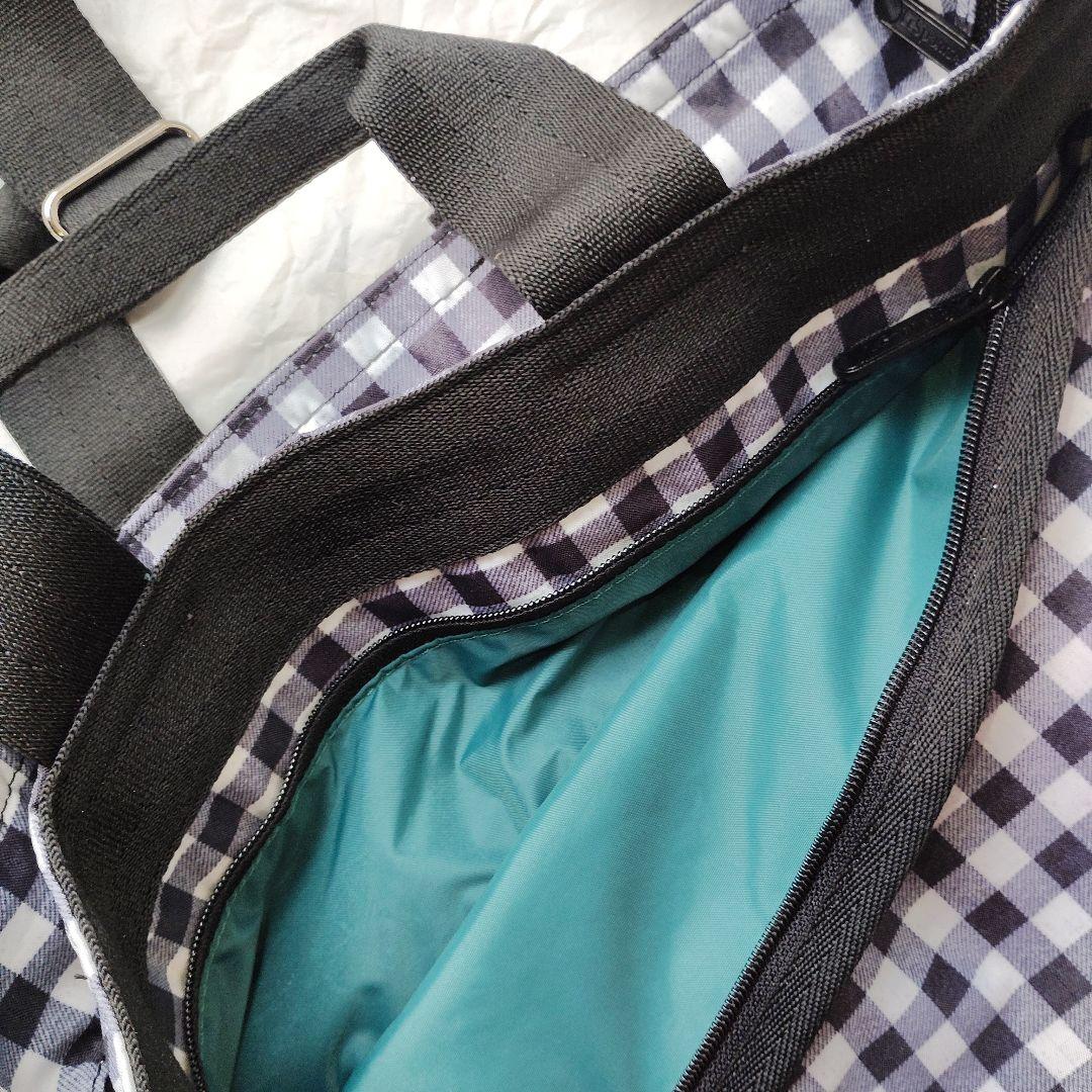 krrmrr　ギンガムチェック トートバッグ