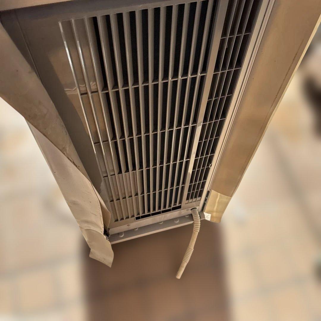 Haier 窓用エアコン　JA-16U 2020年　窓枠付き　簡易洗いました