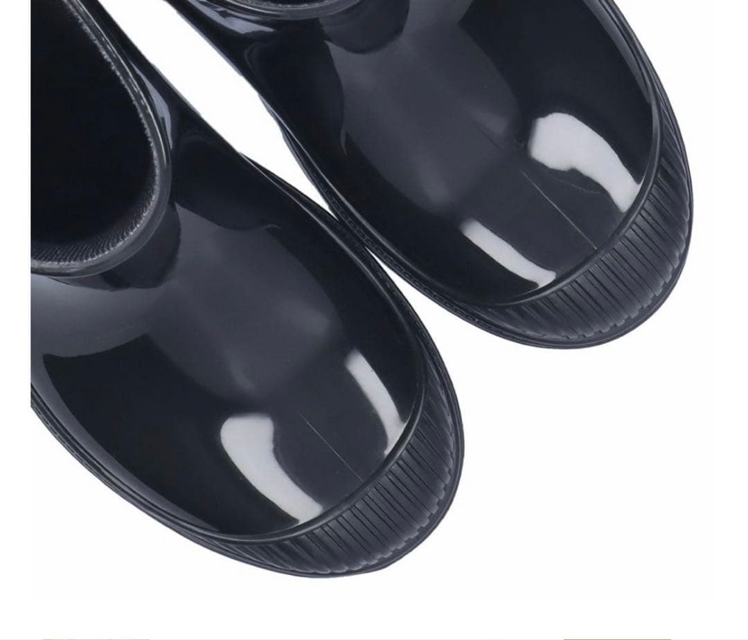 COACH ブラック レインブーツ　26cm