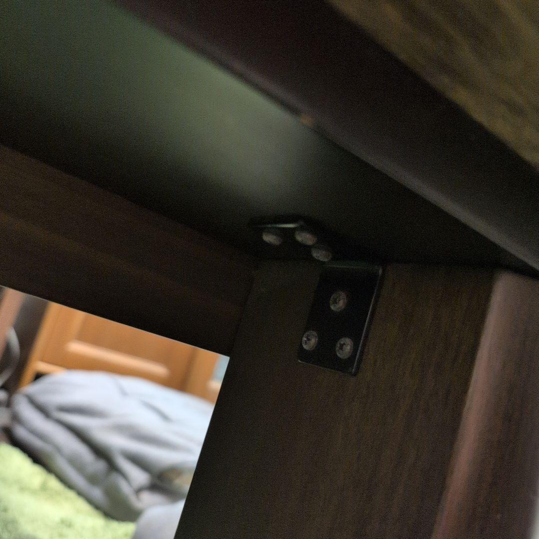 家具調こたつ　香川漆器店 一枚板　2WAY　折りたたみ