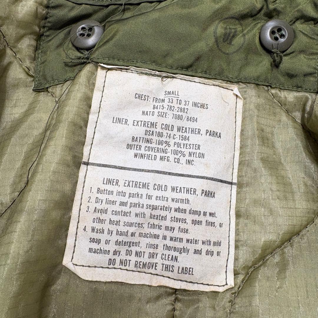 70s デッドストック US ARMY M-65 フィッシュテール モッズコート