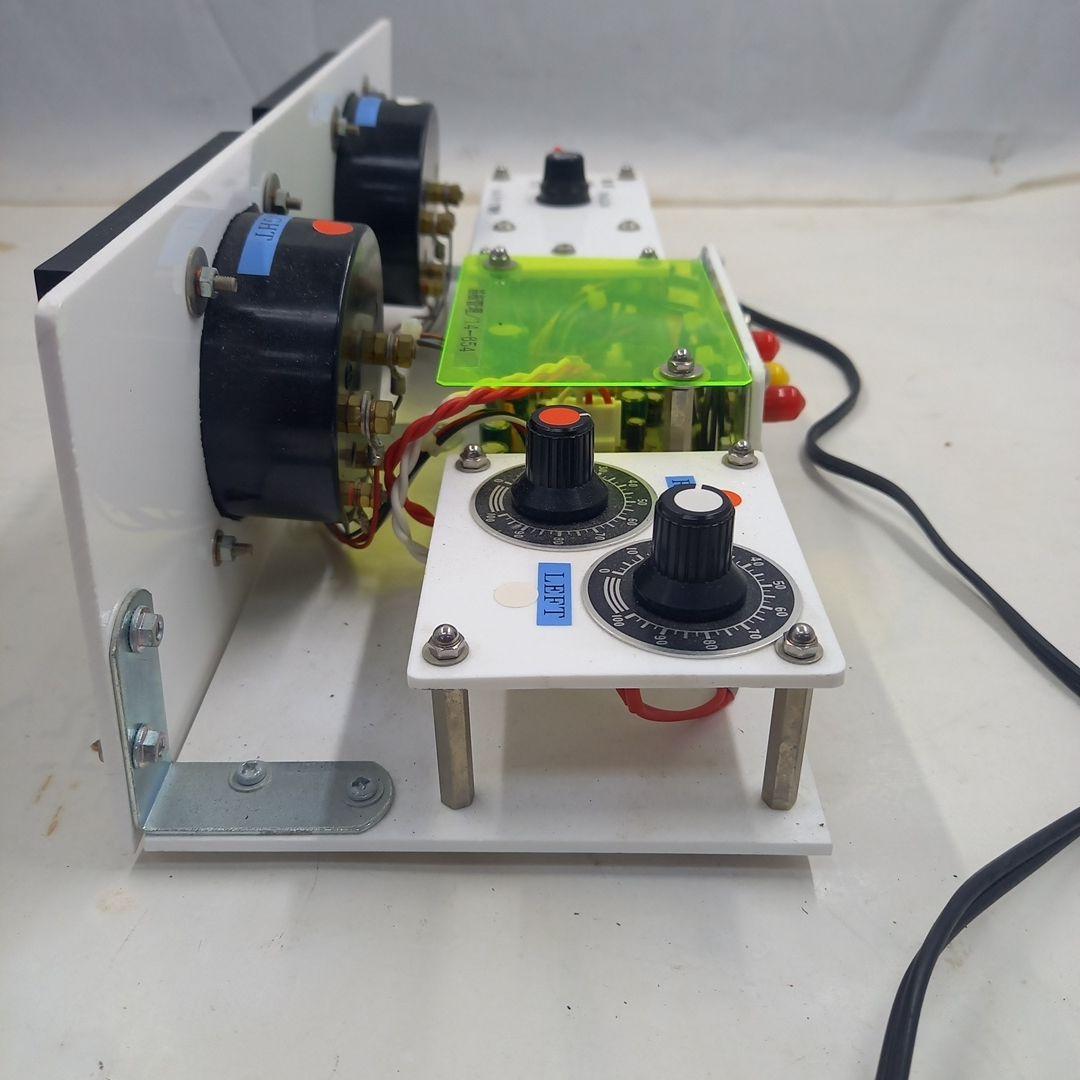 自作ステレオVUメーター