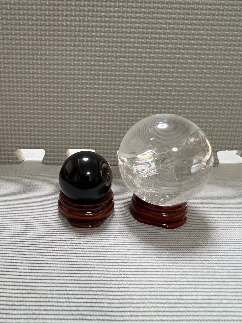 水晶10個まとめ売り　台座2コ付き　ペン立て付き