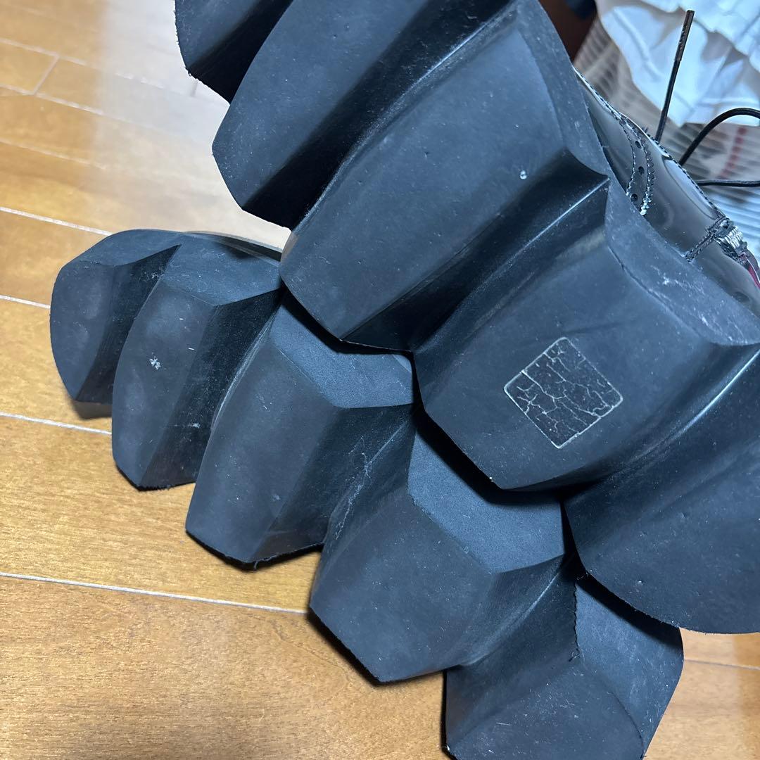 sacai ウイングチップソールブーツ　37