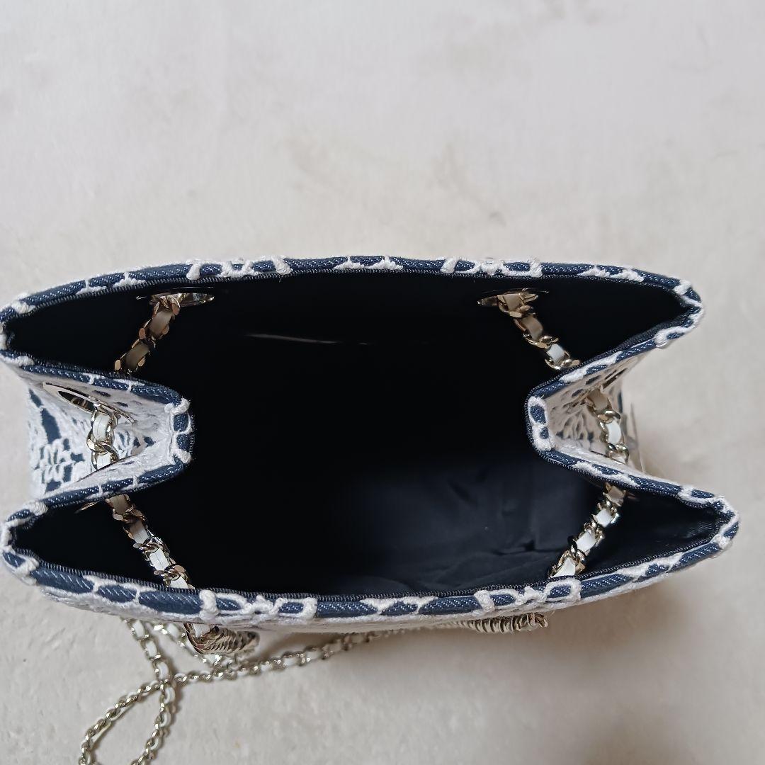 René ルネ　チェーンショルダーバッグ　ハンドバッグ　レース刺繍　新品