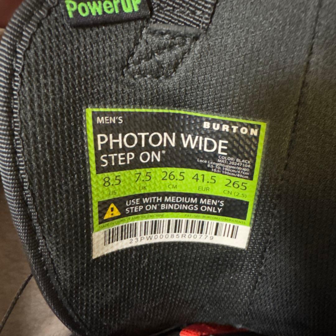 BURTON バートン PHOTON WIDE STEP ON ステップオン