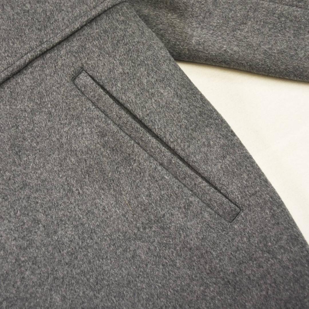 【美品】 ジャーナルスタンダード ウールコート シンプル 通勤 38 グレー♪