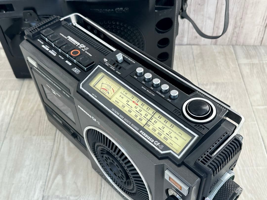 動作品| 日立HITACHIラジオカセットレコーダーTRK-5160 昭和レトロ