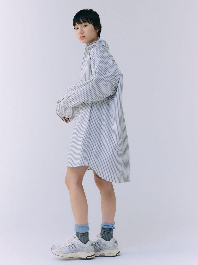 JOSEMOON ジョゼムーン STRIPE SHIRT ストライプ シャツ