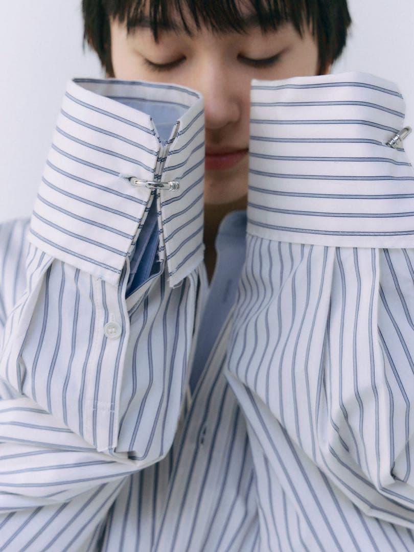 JOSEMOON ジョゼムーン STRIPE SHIRT ストライプ シャツ