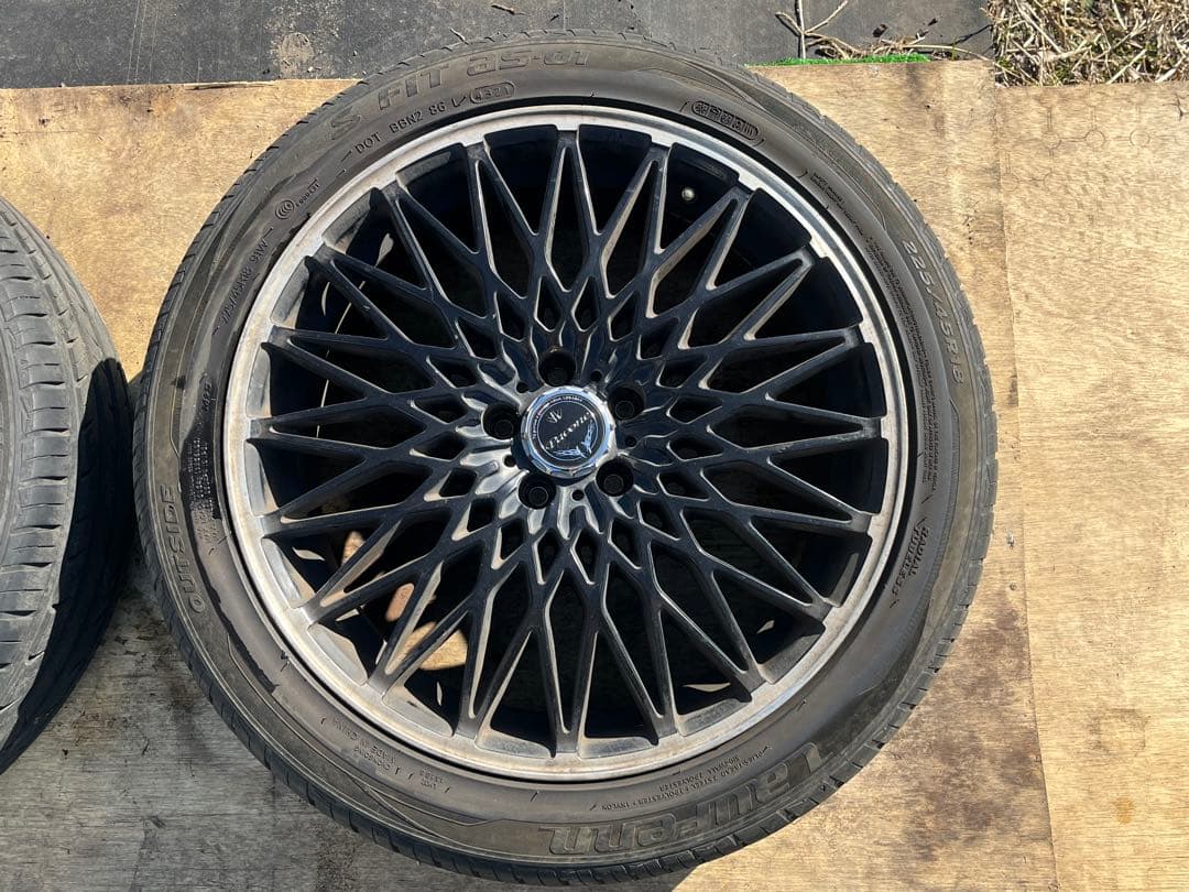 ロクサーニ パヴォーネ 18インチタイヤホイール4本セット中古