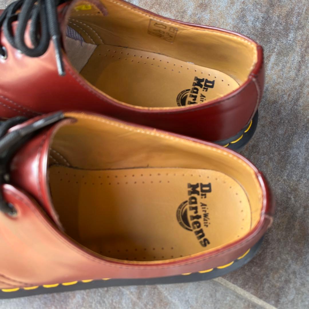 Dr. Martens バーガンディ UK7 レースアップ ドクターマーチン