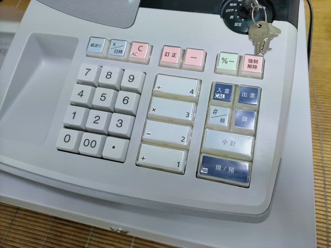 カシオレジスター　106ER　簡単便利特殊　送料込　811122