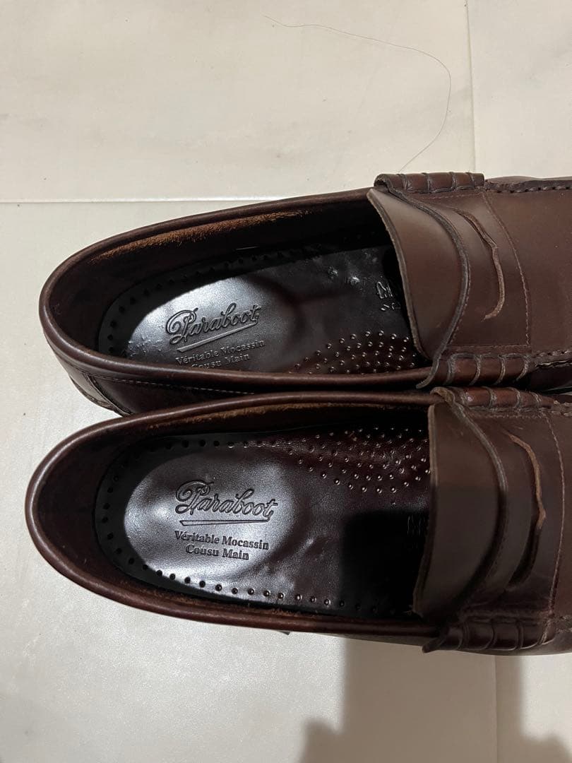 パラブーツ　ローファー