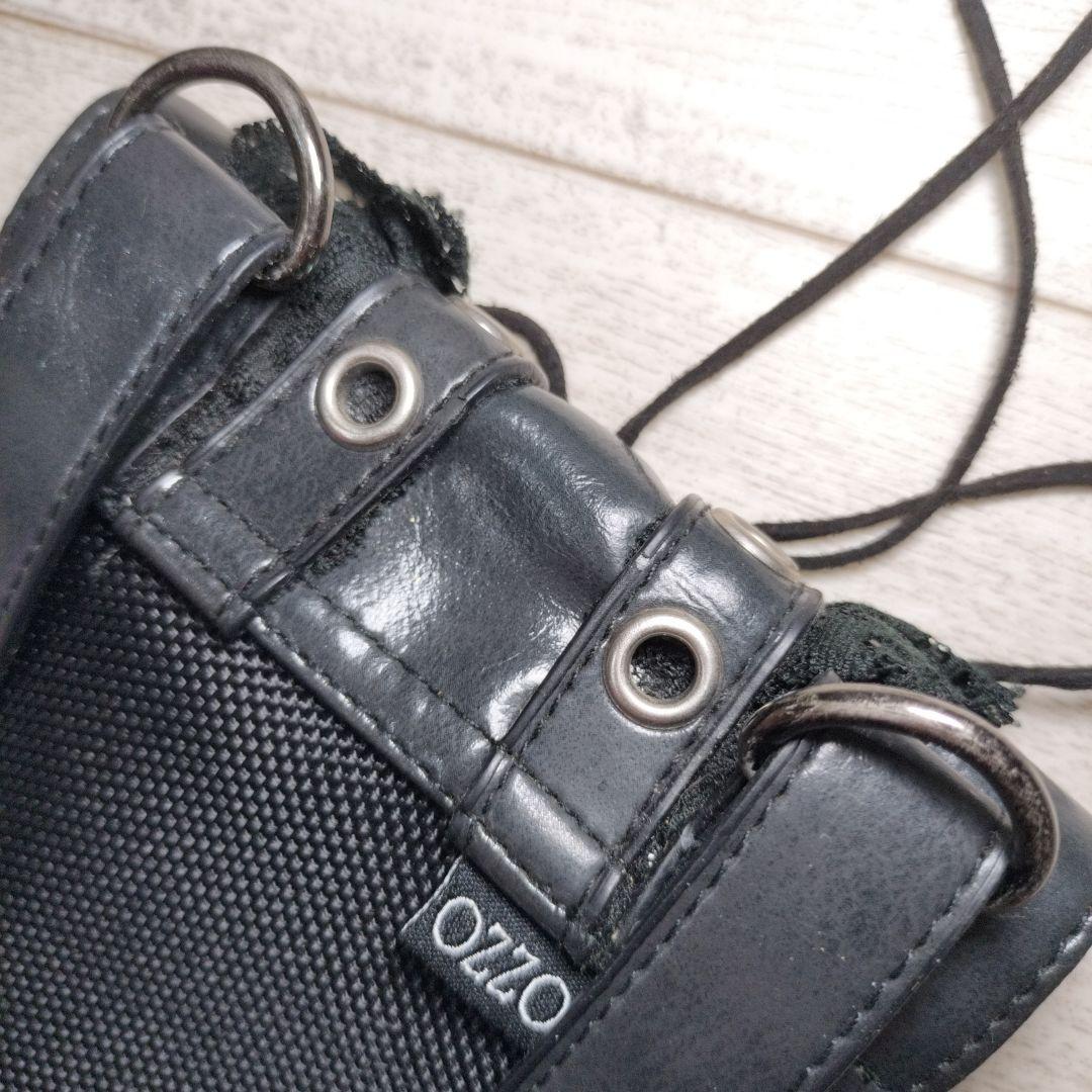 Ozz Onオッズオンジャパン　ウエストポーチ　バック　レースアップ