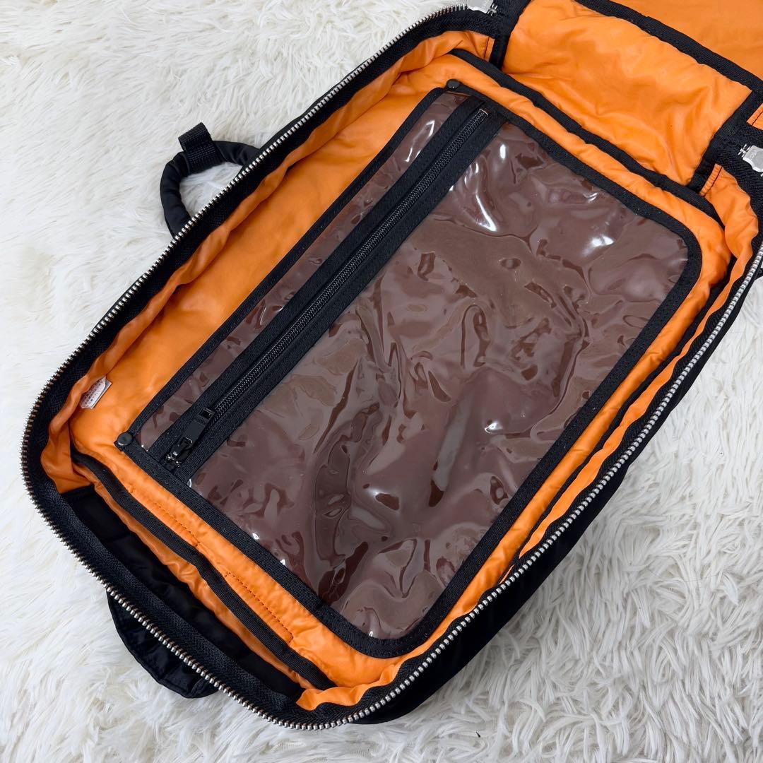 美品 ポーター タンカー 3way ブリーフケース ビジネスバッグ リュック 黒