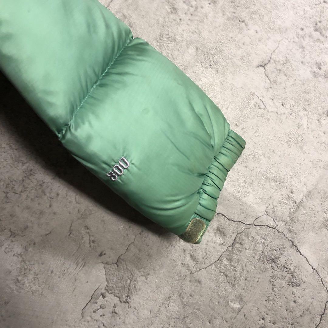 ザノースフェイス　800フィル　ローツェ　ダウンジャケット　グリーン　ヌプシ