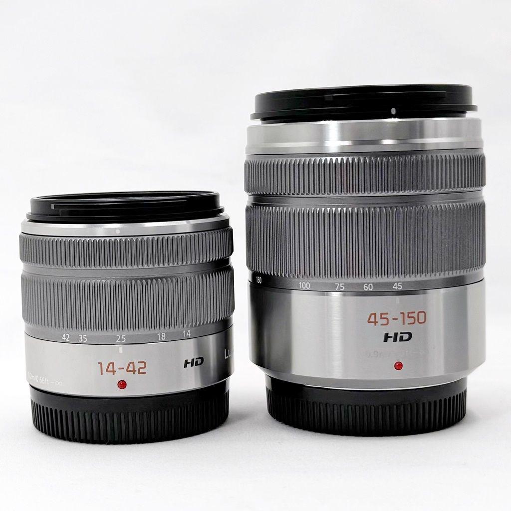 【美品】パナソニック DMC-GF6W ダブルズームキット ミラーレス カメラ